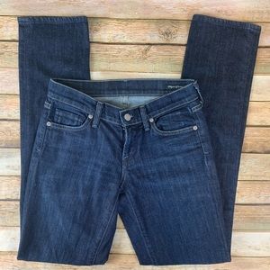 Citizens of Humanity Straight leg dark wash jeans